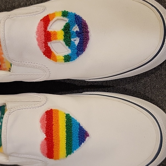 Sperry Men's Striper ll Slip On Pride Casual Boat Shoes Size 10 - Picture 7 of 8